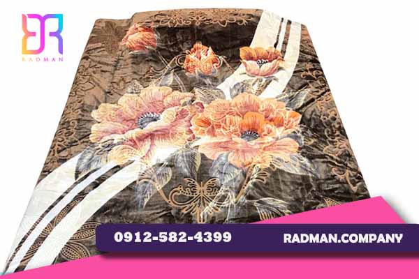 پخش پتو الماس دونفره گلدار