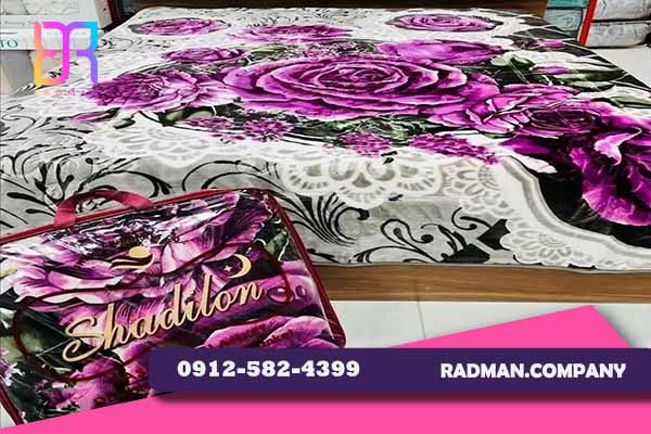 قیمت پتوی شادیلون یک نفره روشا