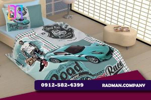 خرید روتختی یک نفره ارزان پسرانه چهار تیکه
