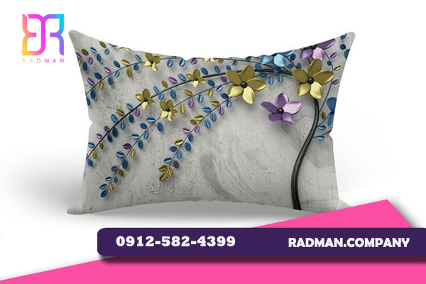 فروش روبالشی عمده سه بعدی مخمل